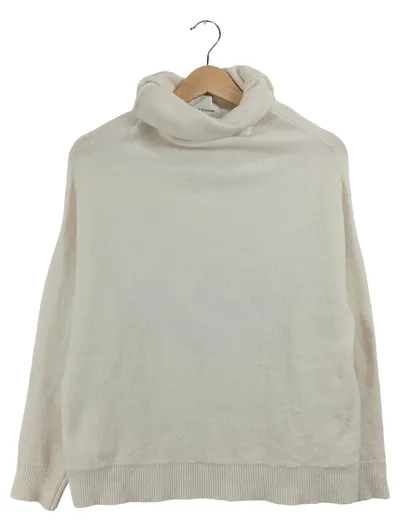 Samsøe Samsøe Damen Pullover Rollkragen Beige Gr. 38 M Casual