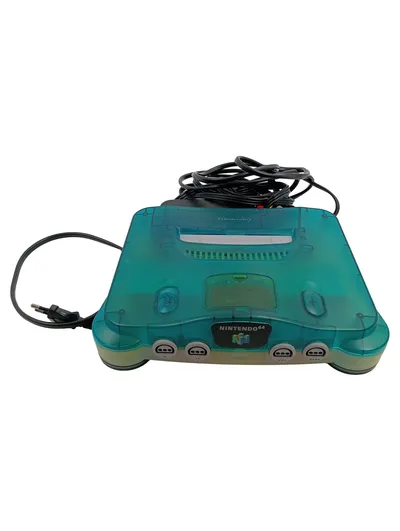 Nintendo 64 N64 Spielekonsole NUS-001(EUR) Transparent Grün Retro