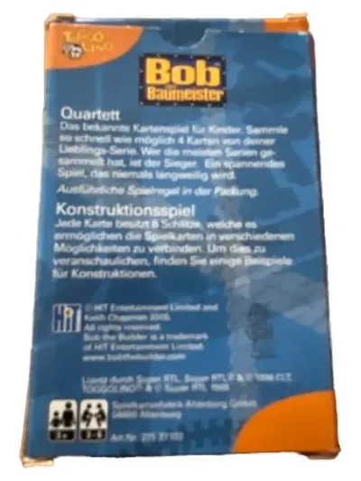 ASS Altenburger Bob der Baumeister Quartett Konstruktionsspiel Kinder