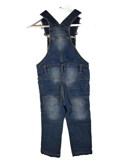 Furlano Kinder Jeans Latzhose Gr. 92 Blau Baumwolle Denim