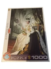 EuroGraphics Puzzle 1000 Teile Queen Elizabeth II Königin Smart Cut 4