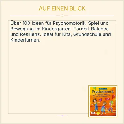 Psychomotorik Spiel Spaß Bewegung Kindergarten Karo Zacherl Don Bosco Buch