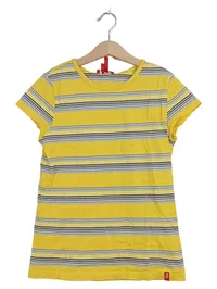 edc by Esprit Kinder T-Shirt Gr. 158 Gelb Gestreift Baumwolle 1