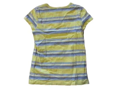 edc by Esprit Kinder T-Shirt Gr. 158 Gelb Gestreift Baumwolle