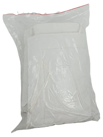 ALVI Nestchen für Babybett Weiß 166x28 cm 100% Baumwolle