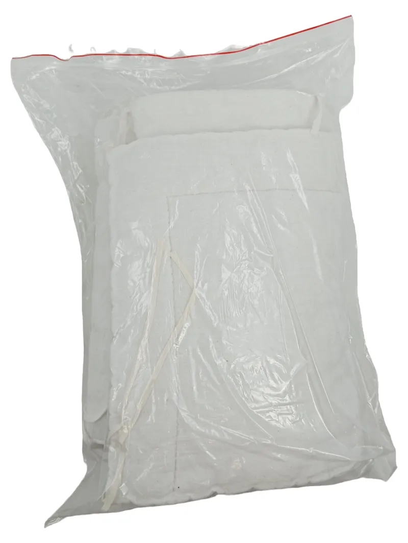 ALVI Nestchen für Babybett Weiß 166x28 cm 100% Baumwolle 1