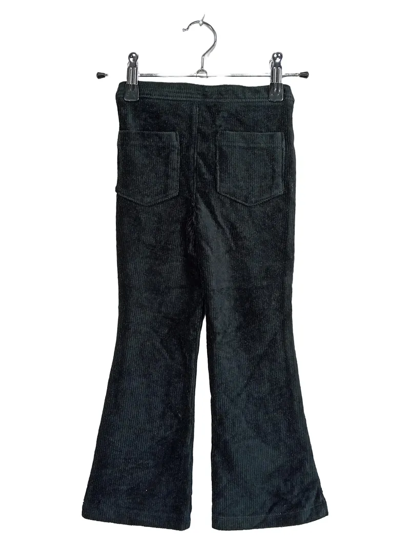 Carter's Kinder Mädchen Cordhose Schlaghose Schwarz Gr. 104 (4 Jahre) 2
