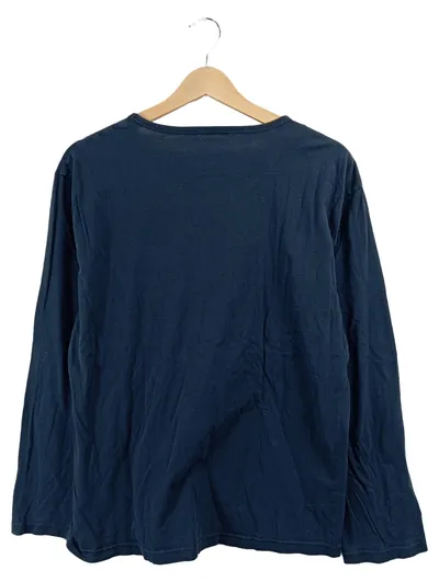 Emporio Armani Underwear Herren Langarmshirt Blau Gr. 50 L Basic