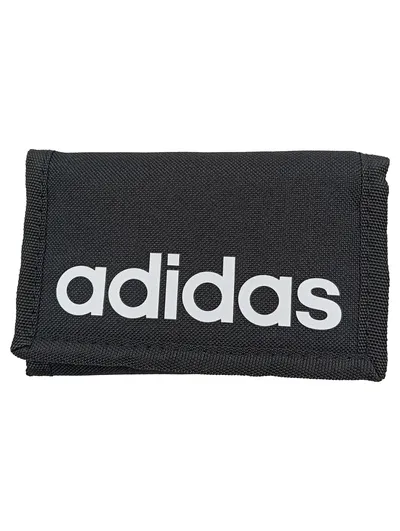 adidas Core Wallet Sport Geldbörse Portemonnaie Schwarz Klettverschluss