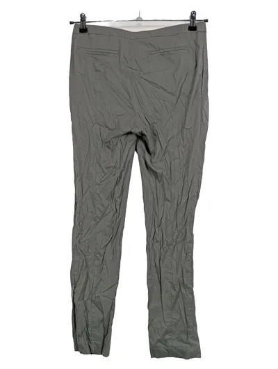 Patrizia Pepe Damen Stoffhose Grau Wickeloptik Gr. 42 Elegant