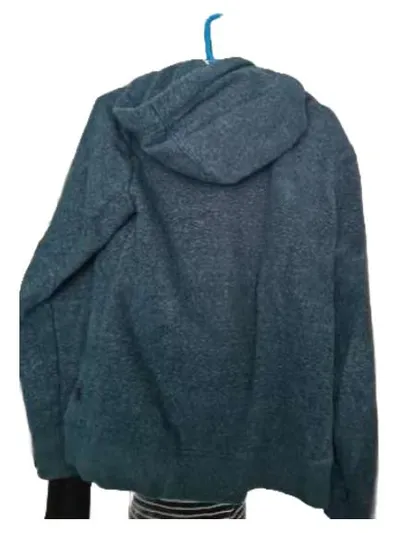 Superdry Damen Kapuzenpullover Hoodie Gr. 42 XL Grün Pailletten Logo Casual