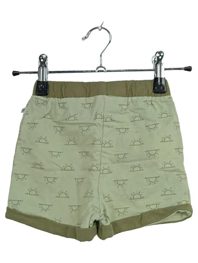 Identic Nature Kinder Shorts Hose Grün Sonnendruck Gr. 86 Baumwolle