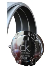 Calvin Klein Damen Armbanduhr K2R 2L1 Weiß Edelstahl Leder Minimalistisch 3