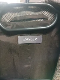 BASLER Damen Blazer Kariert Braun Gr. 38 M Business Klassisch 3