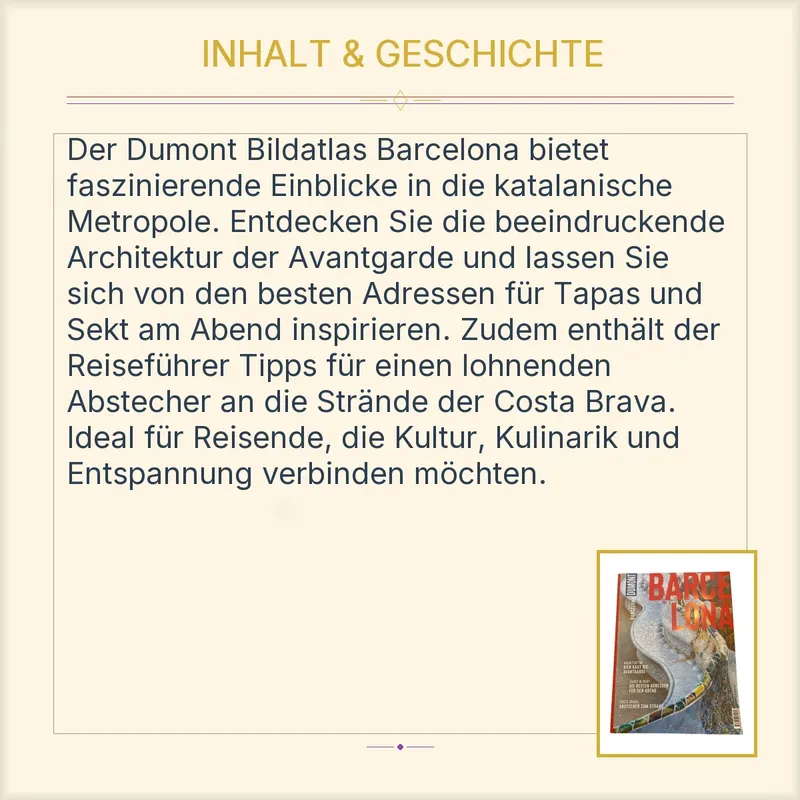 Dumont Bildatlas Barcelona Reiseführer Architektur Tapas Costa Brava Deutsch 3