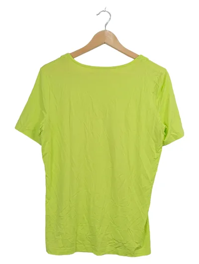 Steilmann Damen Pullover Kurzarm Grün Gr. 40 L Basic Uni