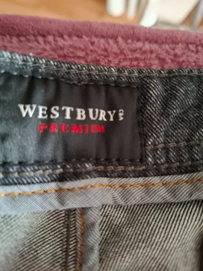 Westbury Premium Stoffhose Herren Gr. 38/54 Grau Meliert Gefüttert