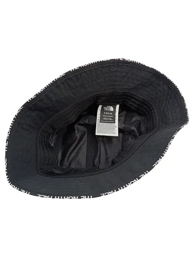 The North Face Bucket Hat Fischerhut Schwarz Logo Outdoor Herren Gr. S/M