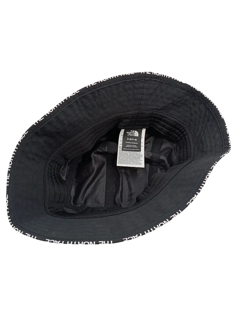 The North Face Bucket Hat Fischerhut Schwarz Logo Outdoor Herren Gr. S/M 2