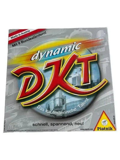Piatnik Dynamic DKT Das kaufmännische Talent Brettspiel Wirtschaftsspiel