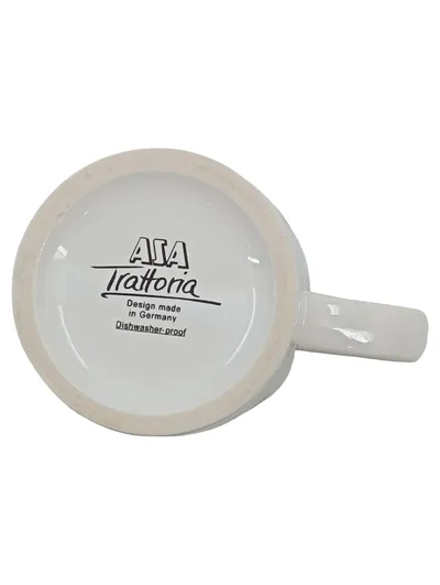 ASA Selection Trattoria Tasse Kaffeebecher Beeren Obst Motiv Weiß 300ml