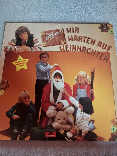 Rolf Zuckowski Wir warten auf Weihnachten Vinyl LP Polydor Schlager Kinder