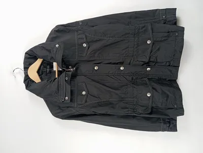 Taifun Damen Leichte Jacke Übergangsjacke Schwarz Gr. 38 M Casual