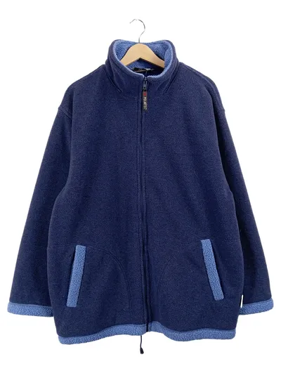 Polartec Fleecejacke Herren Blau Gr. 52 XL Outdoor