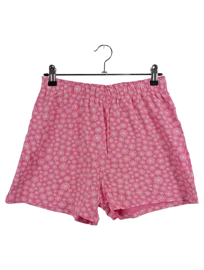 Famy Kinder Shorts Blumenmuster Pink Gr. 164