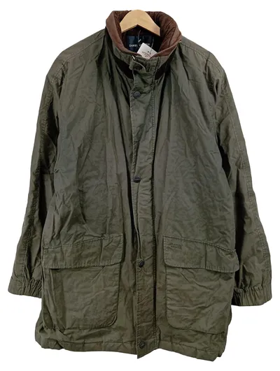Daniel Hechter Outdoorjacke Herren Wachsjacke Oliv Gr. 52