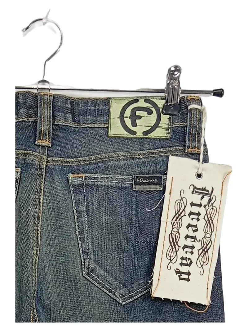 Firetrap Jeans Straight Leg Blau Damen Gr. W27/36/S 2