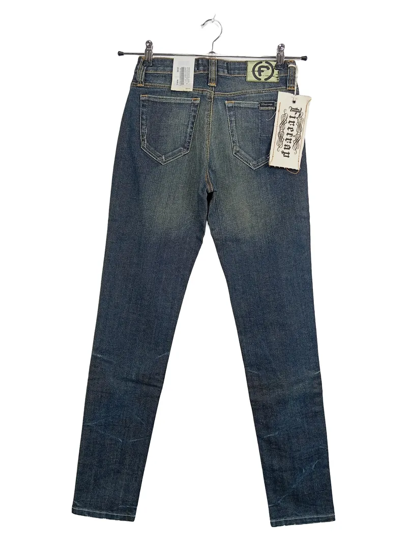 Firetrap Jeans Straight Leg Blau Damen Gr. W27/36/S 5