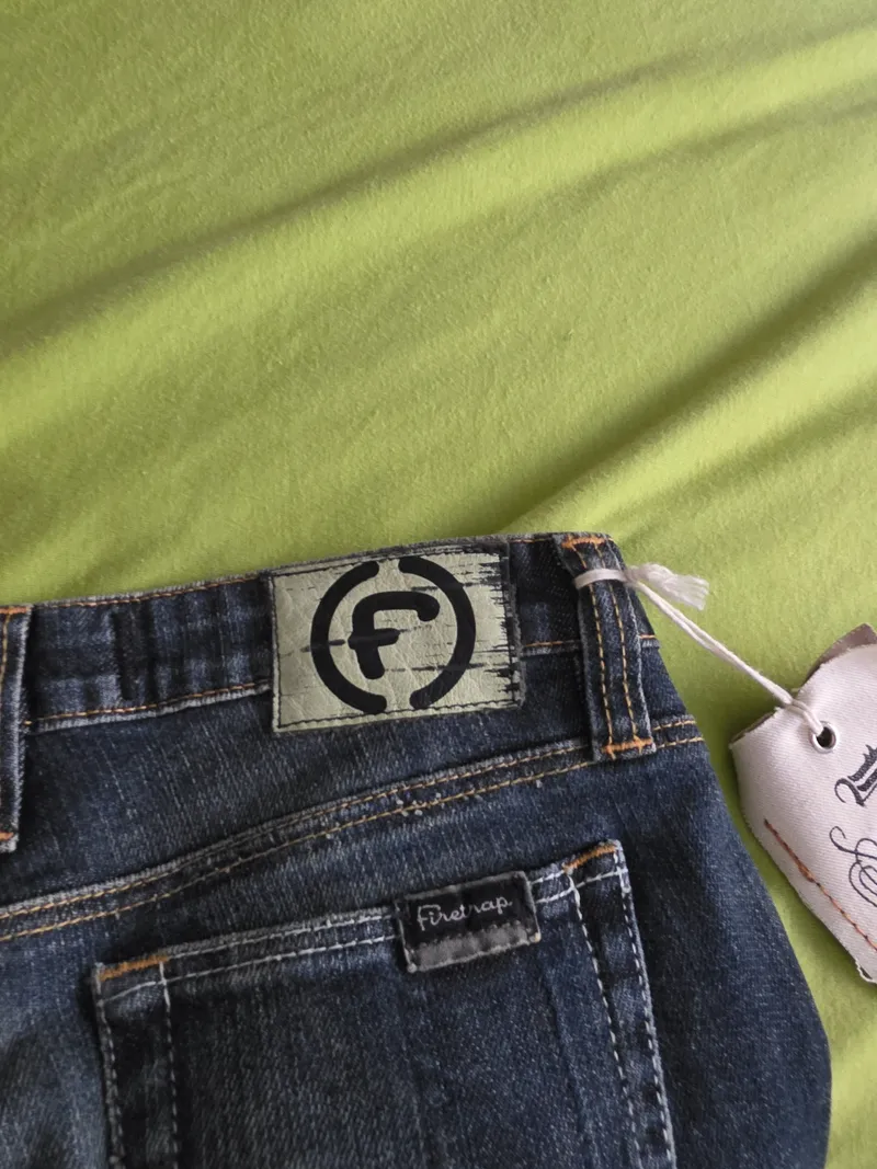 Firetrap Jeans Straight Leg Blau Damen Gr. W27/36/S 6