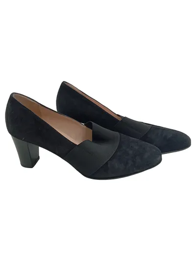 Peter Kaiser Damen Pumps Schwarz Wildleder Gr. 41