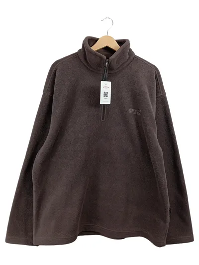 Jack Wolfskin Herren Fleecepullover Braun Gr. 52/XL Outdoor
