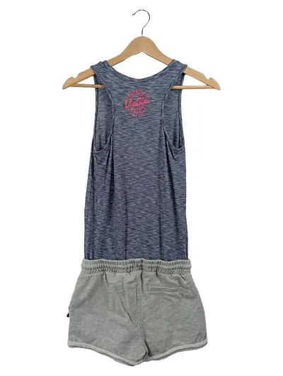 Vingino Twin Set Kinder Gr. 140 Blau Casual Top Shorts Meliert