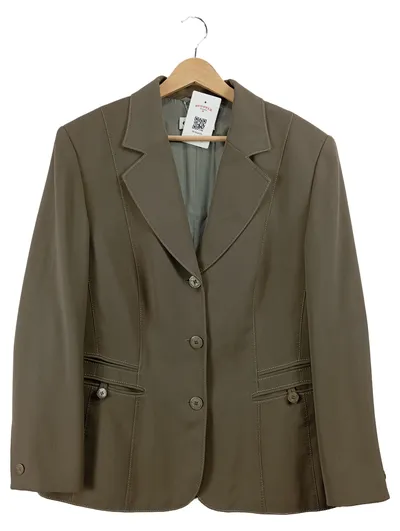 Gerry Weber Damen Blazer Oliv Gr. 44 Langarm Klassisch Business