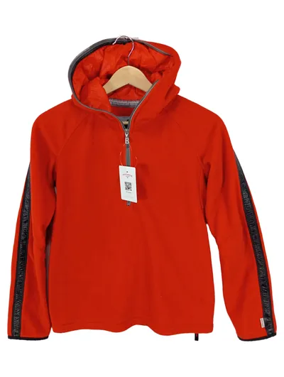 Bogner Fire+Ice Damen Fleecejacke Rot Gr. 38 M Kapuze Sportlich