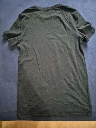 ASOS Herren T-Shirt Basic Schwarz Rundhals Gr. M Baumwolle