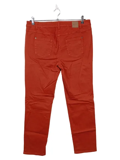 Gerry Weber Damen Stoffhose Gr. 46 W38 Orange Casual