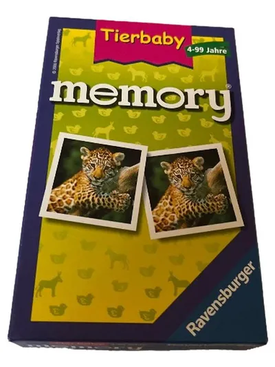 Ravensburger Tierbaby Memory Gedächtnisspiel ab 4 Jahren
