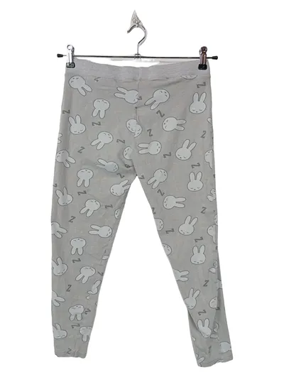 Miffy Damen Jogginghose Grau Gr. 34 XS Baumwolle Tiermotiv