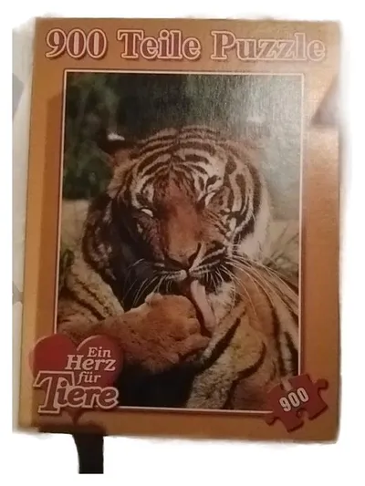 Ein Herz für Tiere Puzzle Tiger 900 Teile Wildkatze Tierpuzzle Natur