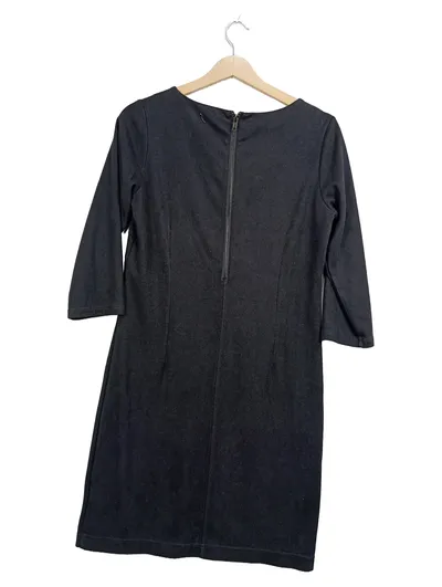 Soyaconcept Damen Etuikleid Schwarz Gr. 36 S Businesskleid