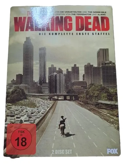 The Walking Dead Staffel 1 DVD 2-Disc Set Komplette Erste Staffel FSK 18