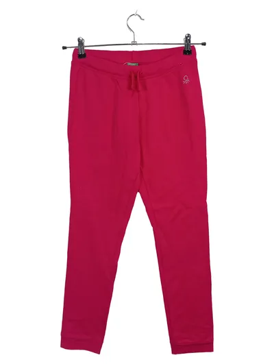 United Colors of Benetton Jogginghose Mädchen Gr. 160 Pink Baumwolle