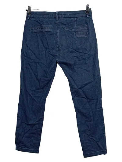 Mos Mosh Damen Jeans Regular Fit Blau Gr. 40 W31 Glitzer Streifen