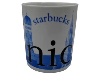 Starbucks City Mug Collector Series Tasse Kaffeebecher Porzellan Weiß 350ml