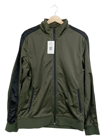 Urban Classics Trainingsjacke Herren Oliv Gr. L Sportjacke Reißverschluss