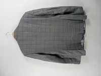 Charles Tyrwhitt Sakko Herren Gr. 46 Grau Kariert Business Wolle 3